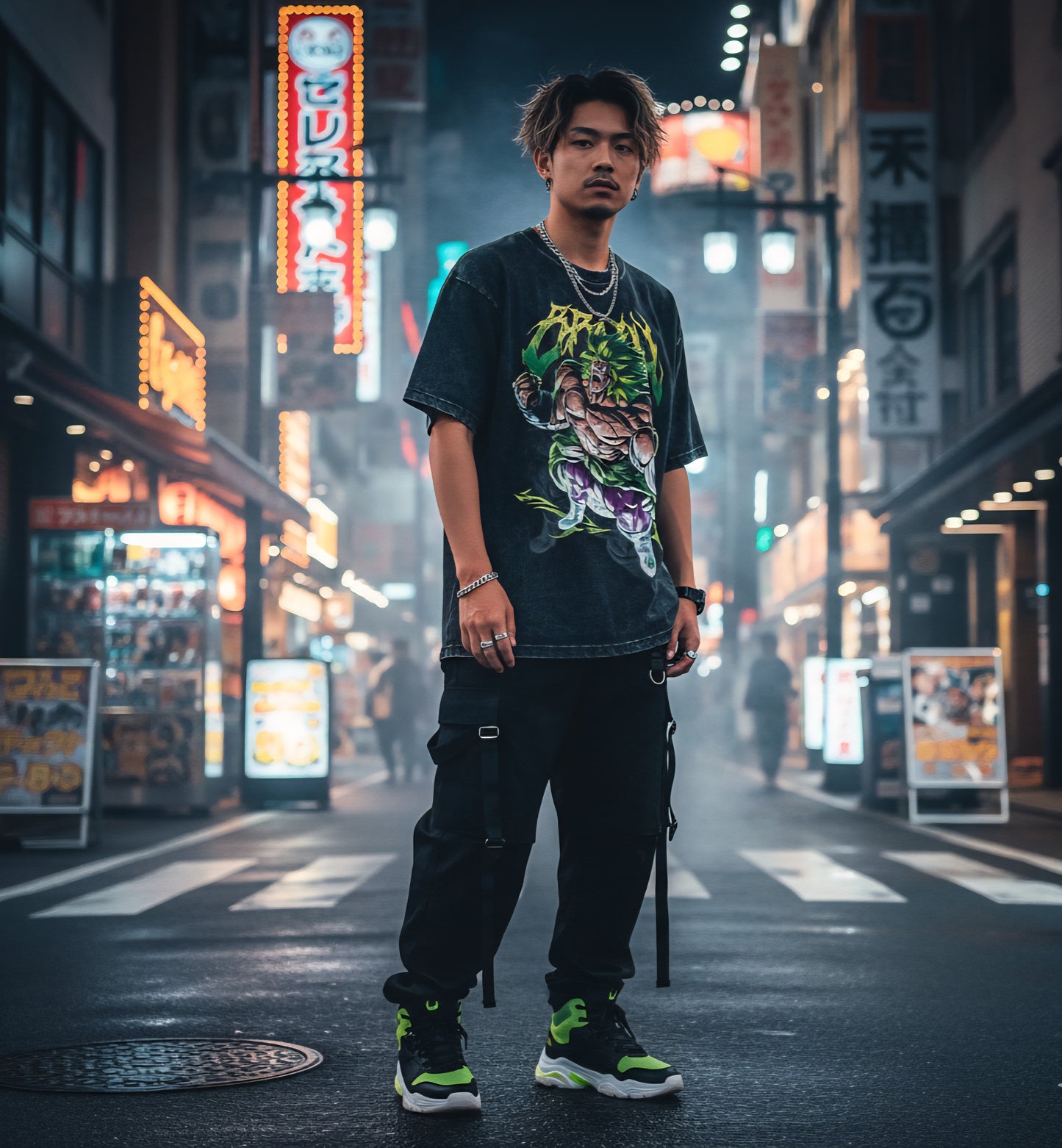 T-shirt Oversize Broly (Super Saiyan)